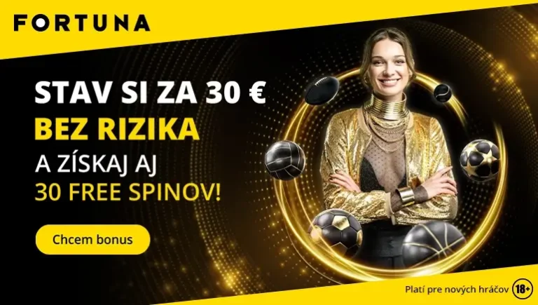 Fortuna bezriziková stávka bonus